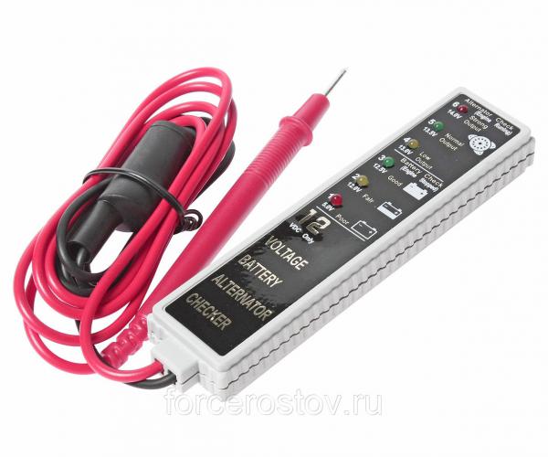 JTC Тестер для АКБ и генератора со световым индикатором JTC